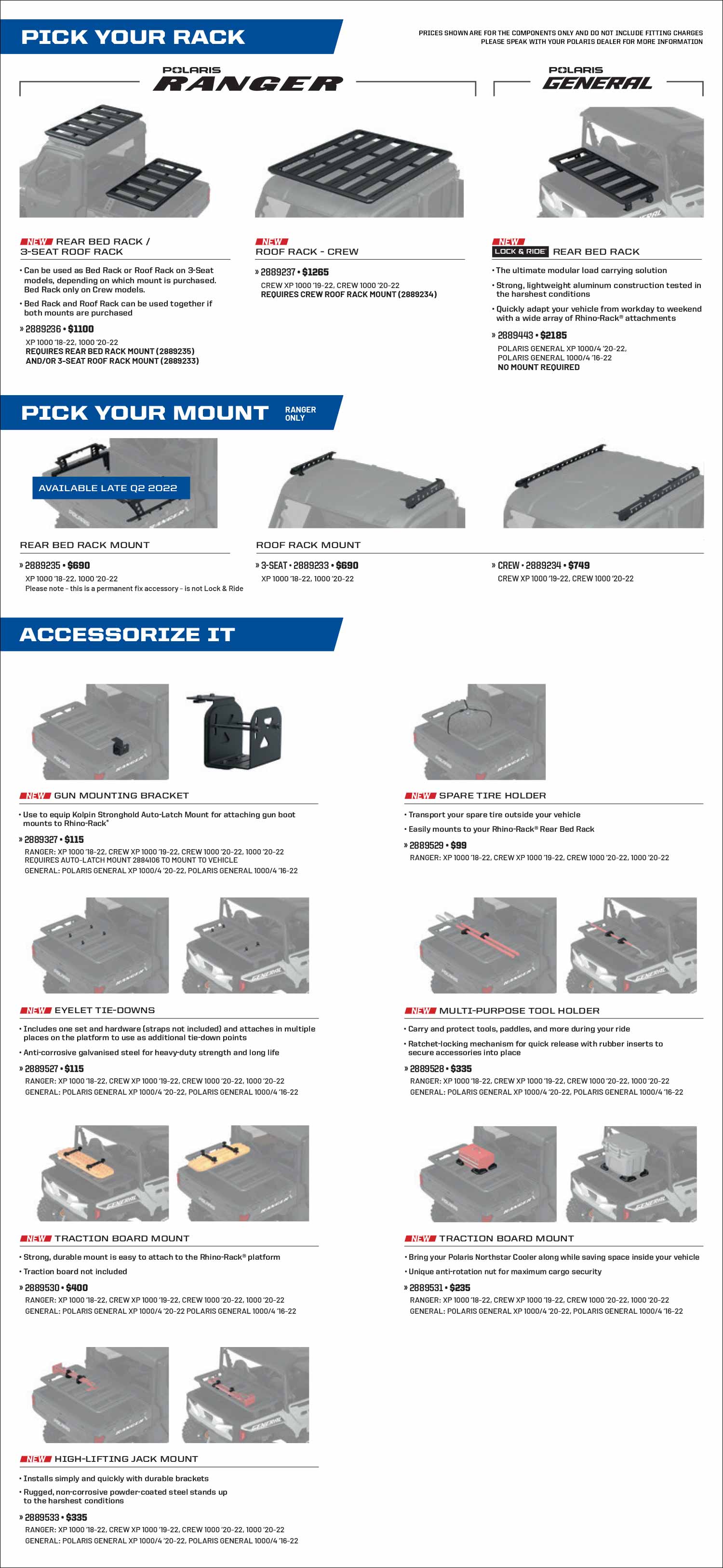 Rhino Rack accessories