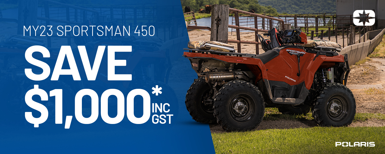 Polaris New Zealand SPORTSMAN OFFER*